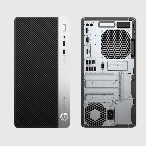 HP ProDesk Micro Tower Desktop | 400 G5 | Intel i5-8th Gen | Win 11 Pro | Refurbished