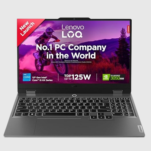 Lenovo LOQ Gaming Laptop | Intel Core i5-12450HX | 15.6″ FHD | RTX 3050 | Backlit Keyboard | Windows 11 + MS Office 2024 | Brand New